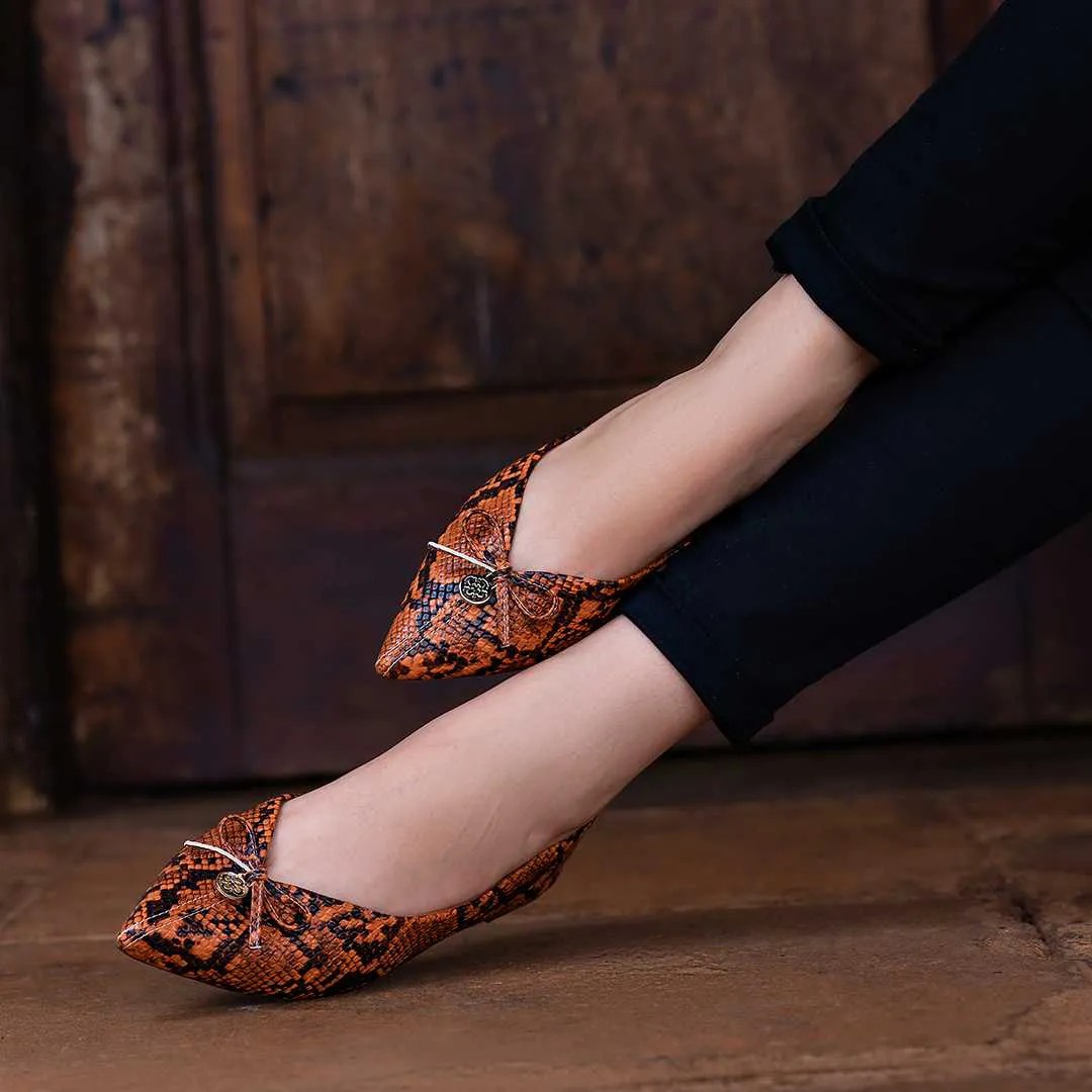 Sapatilha Princesa Sofia Terracota, calça do 34 ao 40. R$79,90